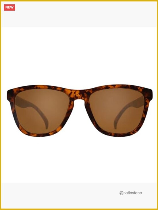 Polarized Sunglasses with Plastic Frames, UV400 Protection, No Slip No Bounce main image 4